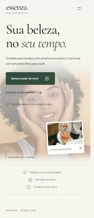 Exemplo de composição para celular